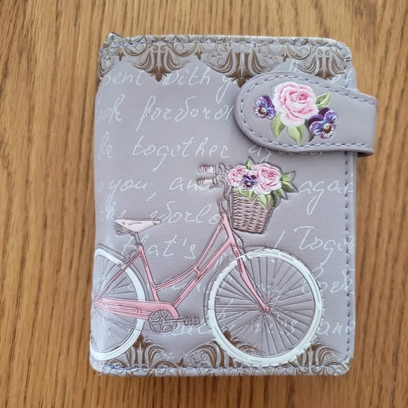 Shagwear Floral Bicycle Wallet - Picture 2 of 4